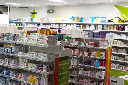 Agencement_Rénovation_Pharmacie-LGPP-Pharmavie_Poitiers_UNE