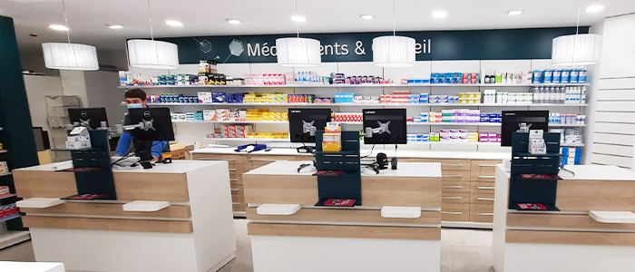agencement pharmacie nord