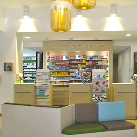 agencement pharmacie normandie grand ouest vire