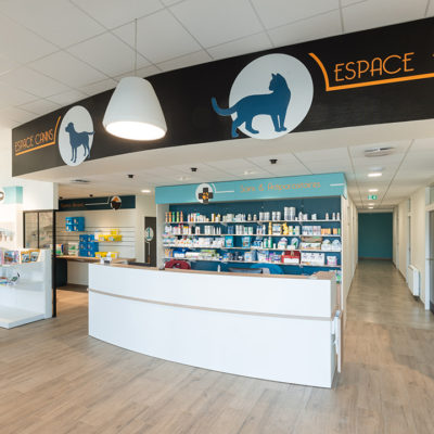 agencement magasin rennes ille et vilaine boutique veterinaire