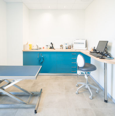 agencement sur mesure rennes clinique veterinaire