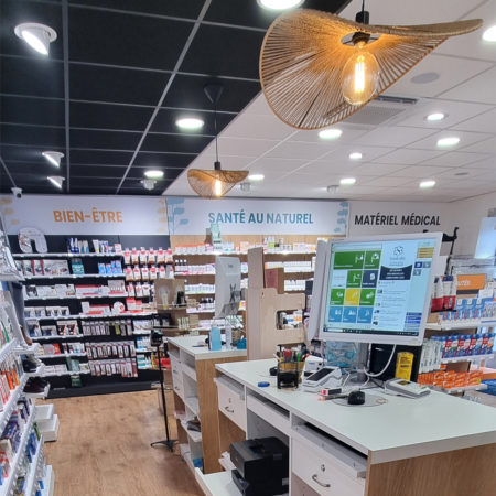 comptoir pharmacie normandie manche virandeville