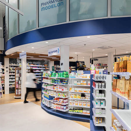 pharmacie agencement auvergne rhone alpes ardeche guilherand granges modelon