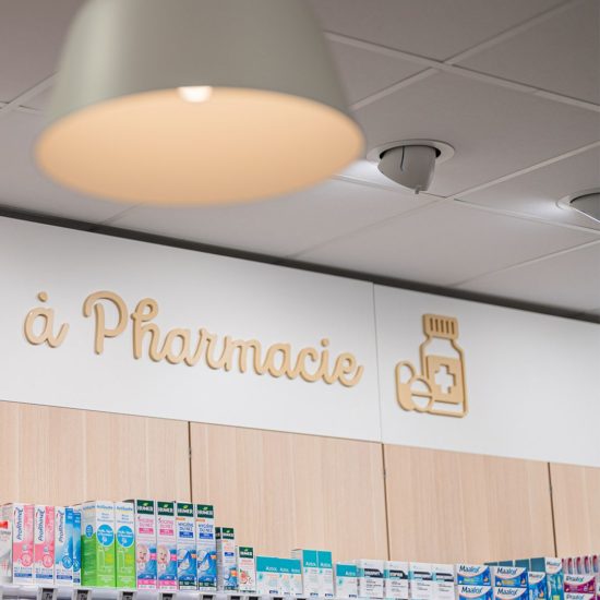 conseils eclairage agencement pharmacie