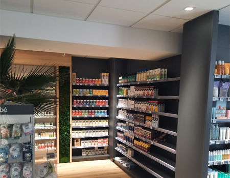 eclairage ambiance pharmacie