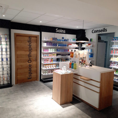 relooking pharmacie moderne angers