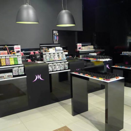 agencement parfumerie mise en valeur produits saint malo ille et vilaine