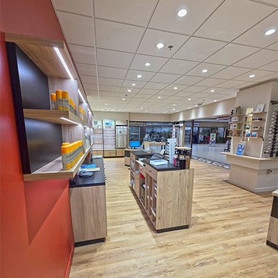 opticien agencement vitrine attractivite saint malo ille et vilaine