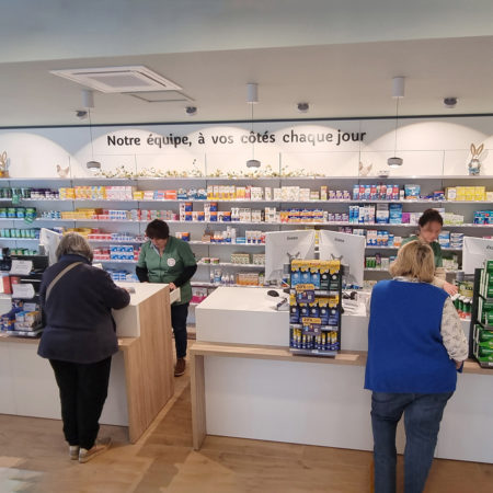 espace comptoir pharmacie saint hubert neuville sur montreuil pas de calais hauts de france