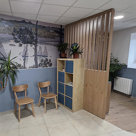 salle attente clinique veterinaire morbihan bretagne cluegerec